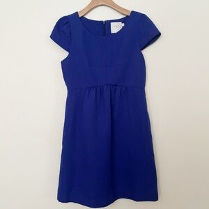 Anthropologie Blue Midi Dress